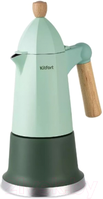 Гейзерная кофеварка Kitfort КТ-7154