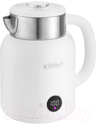 Электрочайник Kitfort КТ-6196-2 (белый)