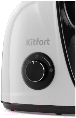 Соковыжималка электрическая Kitfort КТ-1146-2 (белый)