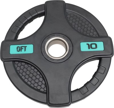 Диск для штанги Original FitTools FT-2HGP-10