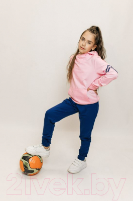 Спортивный костюм детский Isee DF55868 (р-р 30/122-128, розовый/синий)