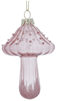 Елочная игрушка Gisela Graham Pink Hydrangea Гриб / 1906 - 
