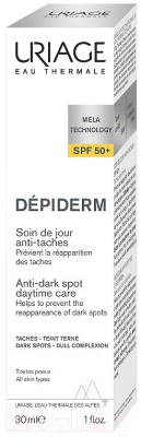 Крем для лица Uriage Depiderm SPF50+ Дневной уход против пигментных пятен (30мл)