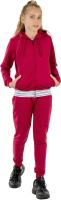 Спортивный костюм детский Isee DF55870 (р-р 30/122-128, бордовый) - 