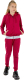 Спортивный костюм детский Isee DF55870 (р-р 40/164-170, бордовый) - 