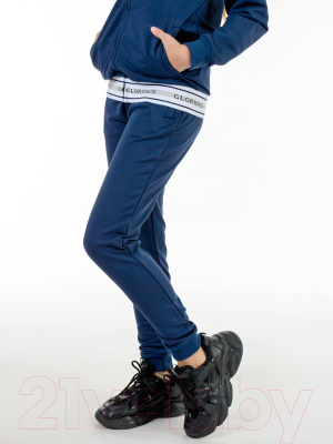 Спортивный костюм детский Isee DF55870 (р-р 38/158-164, синий)