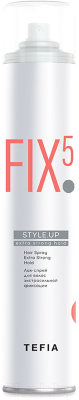 Лак для укладки волос Tefia Style.Up Экстрасильной фиксации (450мл)
