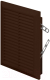 Решетка вентиляционная Awenta Classic T26BR (коричневый) - 