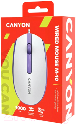 Мышь Canyon CNE-CMS10WL 