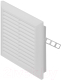 Решетка вентиляционная Awenta Classic T70 (белый) - 