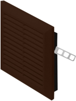 Решетка вентиляционная Awenta Classic T70BR (коричневый) - 