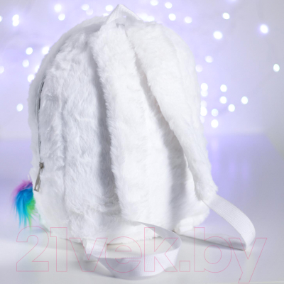 Детский рюкзак Sima-Land Единорог / 5115290 (белый)
