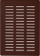 Решетка вентиляционная Awenta Eko T05BR (коричневый) - 
