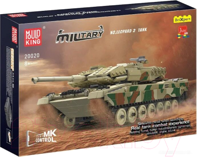 Конструктор управляемый Mould King Танк Leopard 2 / 20020