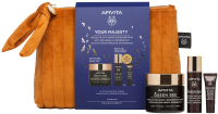 Набор косметики для лица Apivita Queen Bee Крем с легкой текстурой+Сыворотка+Крем для век (50мл+10мл+2мл) - 