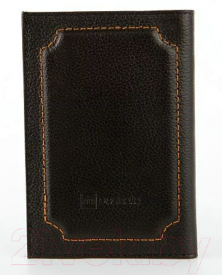 Обложка на паспорт Poshete Орел 681-OP0390103-BLK (черный)