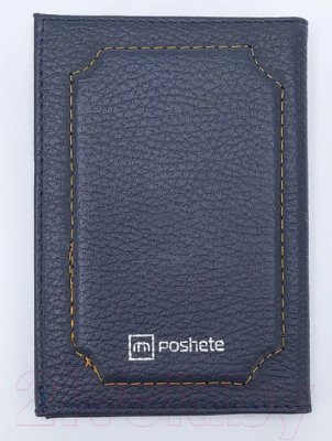 Обложка на паспорт Poshete Орел 681-OP0490105-NAV (синий)