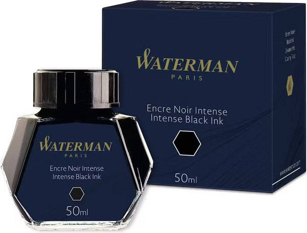 Чернила для перьевой ручки Waterman S0110710 (50мл, черный)