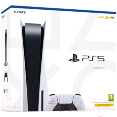 Игровая приставка Sony PlayStation 5 с дисководом Ultra HD Blu-ray / CFI-1218A