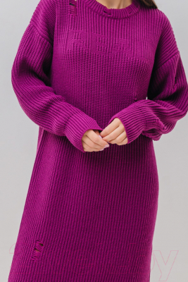 Платье Romgil ТЗ811П (р.170-104-110, темно-пурпурный)