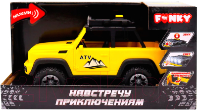 Автомобиль игрушечный Funky Toys Внедорожник-скалолаз Навстречу приключениям / FT0246193