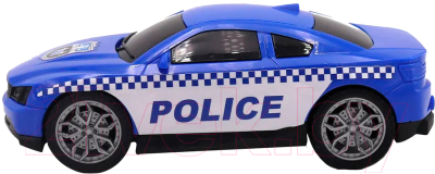 Набор игрушечной техники Funky Toys Городская служба Полицейская машина и вертолет / FT0798803