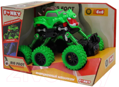 Автомобиль игрушечный Funky Toys Внедорожник / FT97943 (зеленый)