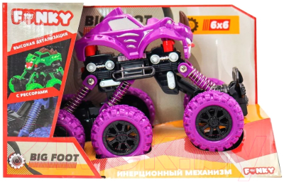 Автомобиль игрушечный Funky Toys Внедорожник / FT97945 (фиолетовый)