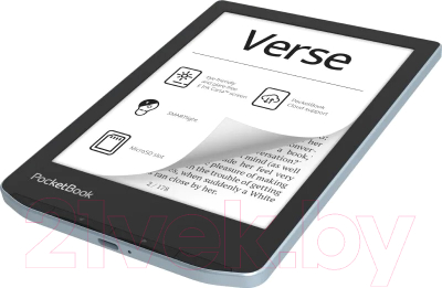 Электронная книга PocketBook 629 Verse / PB629-2-CIS (Bright Blue)