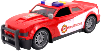 Автомобиль игрушечный Funky Toys Скорость мегаполиса Пожарная машина / FT0838784 - 