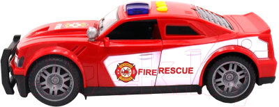 Автомобиль игрушечный Funky Toys Скорость мегаполиса Пожарная машина / FT0838784