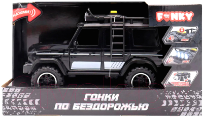 Автомобиль игрушечный Funky Toys Гонки по бездорожью Внедорожник / FT0838789 (черный)