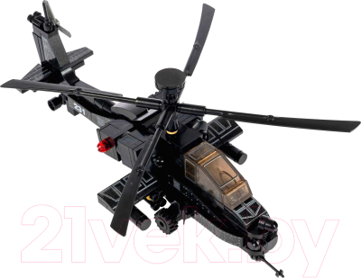 Конструктор Bondibon Военный десант вертолет / ВВ6132 (230эл)