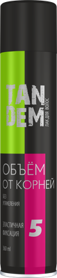 Лак для укладки волос Tandem Объем от корней 5 (360мл) -