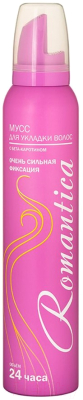Мусс для укладки волос Romantica С бета-каротином (200мл)