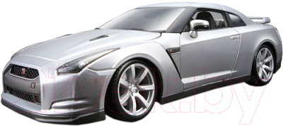 Масштабная модель автомобиля Bburago Nissan GT-R / 18-12079 (серый)