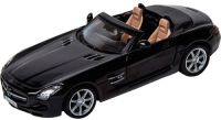 Масштабная модель автомобиля Bburago Mercedes-Benz SLS AMG Cabrio / 18-43035 (черный) - 
