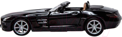 Масштабная модель автомобиля Bburago Mercedes-Benz SLS AMG Cabrio / 18-43035 (черный)