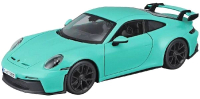 Масштабная модель автомобиля Bburago Porsche 911 GT3 / 18-21104 (зеленый) - 