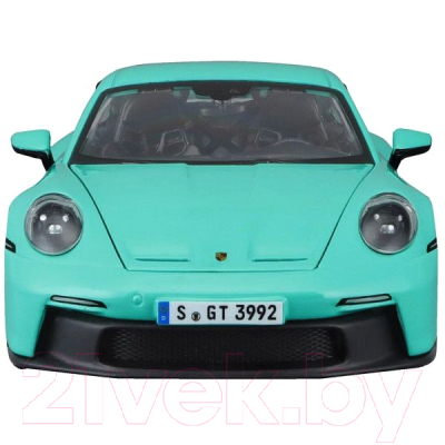 Масштабная модель автомобиля Bburago Porsche 911 GT3 / 18-21104 (зеленый)