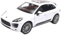 Масштабная модель автомобиля Bburago Porsche Macan / 18-21077 (белый) - 