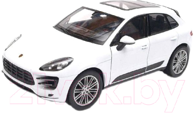 Масштабная модель автомобиля Bburago Porsche Macan / 18-21077 (белый)