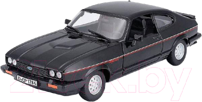 Масштабная модель автомобиля Bburago Ford Capri 1982 / 18-21093 (черный)