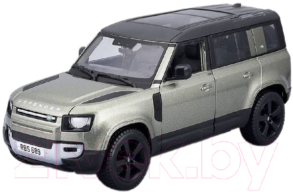 Масштабная модель автомобиля Bburago Land Rover Defender 2022 / 18-21101