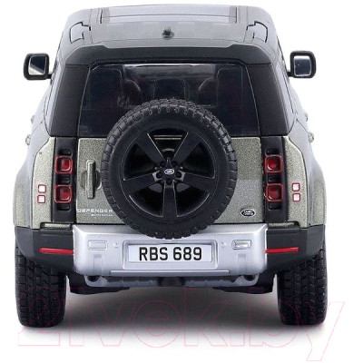 Масштабная модель автомобиля Bburago Land Rover Defender 2022 / 18-21101 (зеленый)
