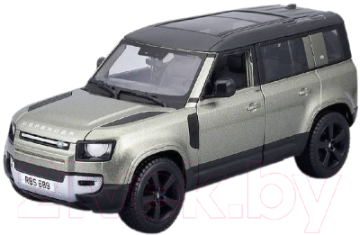Масштабная модель автомобиля Bburago Land Rover Defender 2022 / 18-21101 (зеленый)