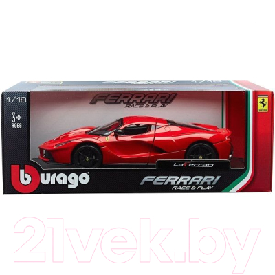 Масштабная модель автомобиля Bburago LaFerrari / 18-16001 (красный)