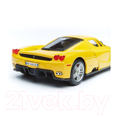 Масштабная модель автомобиля Bburago Ferrari Enzo / 18-26006 (желтый)