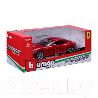 Масштабная модель автомобиля Bburago Ferrari  Roma / 18-26029 (красный)