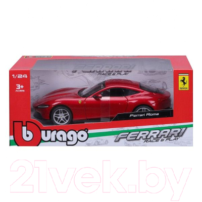 Масштабная модель автомобиля Bburago Ferrari  Roma / 18-26029 (красный)